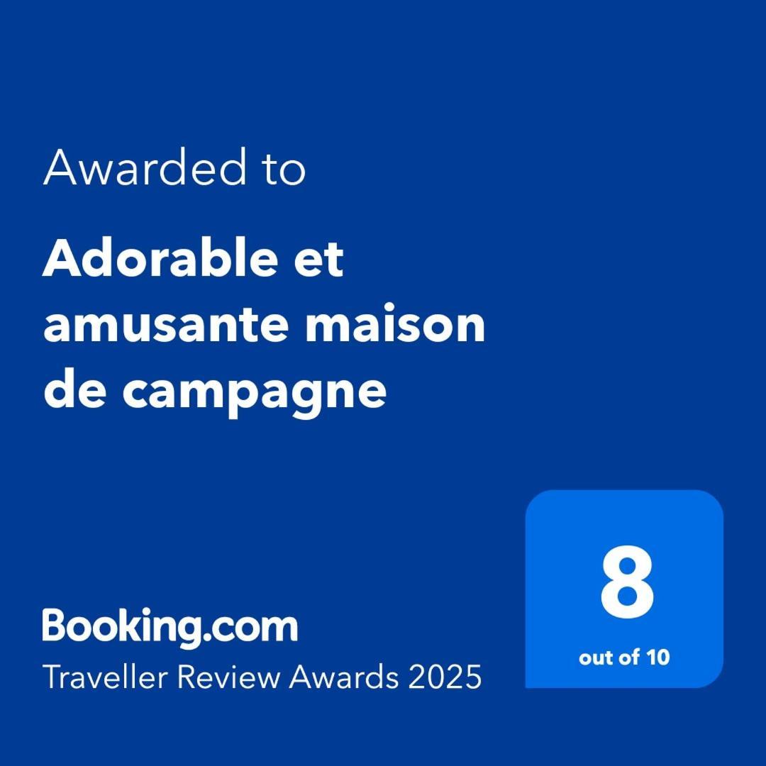 Adorable Et Amusante Maison De Campagne La Croix-sur-Ourcq المظهر الخارجي الصورة